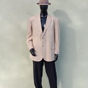 RAFAEL MEN'S PURE SILK (2) BUTTON LUX BLAZER